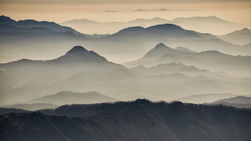 Boundless Korean Mountains