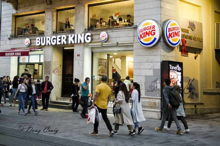 Burger King In Istanbul