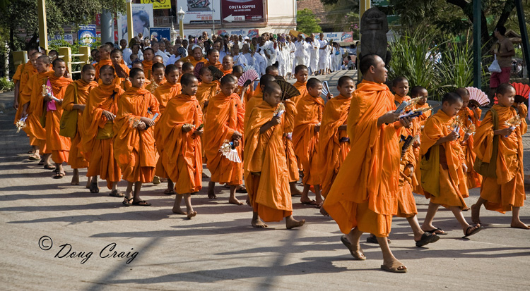 Buddhist Funeral Procession