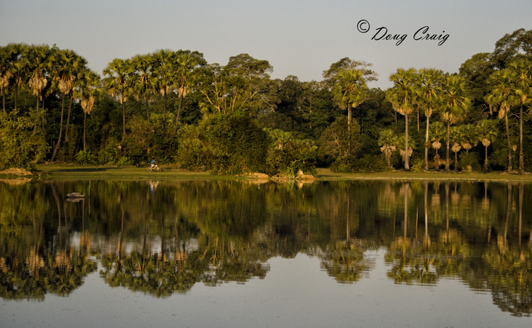 Reflections At Angkor Thom
