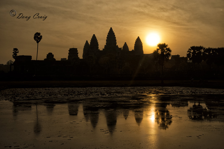 Typical Angkor Sunrise