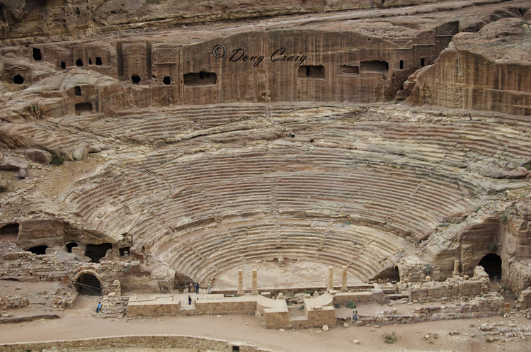 Amphitheater At Petra