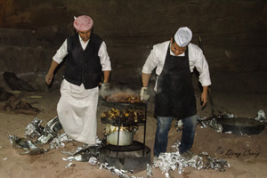 Wadi Rum Dinner Is Served