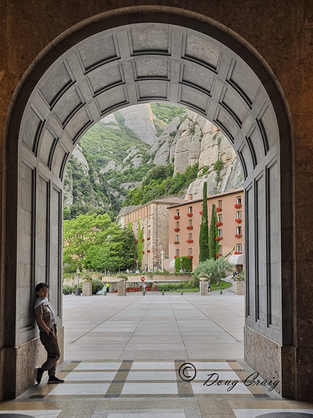 Ikiee At Montserrat Abbey
