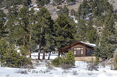 Cabin In The Rockies